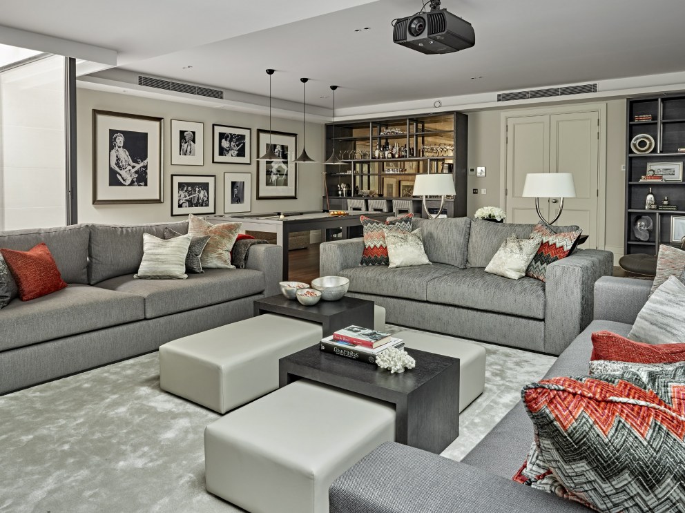 Barnes family house | Living room | Interior Designers